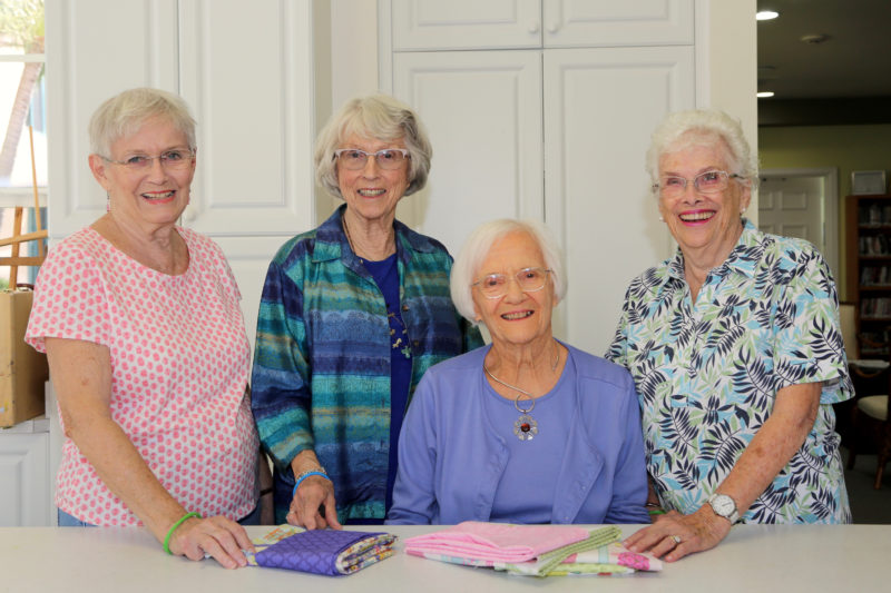 Producing Pillowcases and Smiles at The Waterford